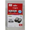 Image 1 : NEW PACK OF 2 CANNON INK CARTRIDGE