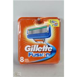 NEW GILLETE FUSION 8 CARTRIDGE RAZOR BLADES