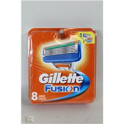 NEW GILLETE FUSION 8 CARTRIDGE RAZOR BLADES