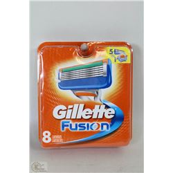 NEW GILLETE FUSION 8 CARTRIDGE RAZOR BLADES