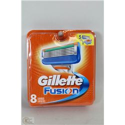 NEW GILLETE FUSION 8 CARTRIDGE RAZOR BLADES