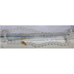#6- SEA SHELL PEARL NECKLACE /8MM
