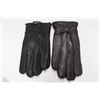 Image 1 : 2 PACK OF LADIES LEATHER GLOVES SIZE EXTRA LARGE