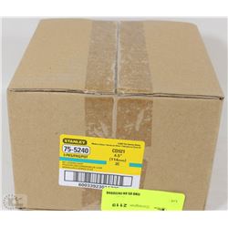 BOX OF STANLEY 4 1/2" / 114MM KEY LOCKING HASP