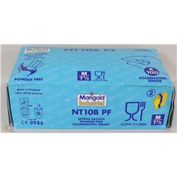 BOX OF NITRILE GLOVES SIZE MEDIUM