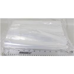 BAG OF 12X15" COMMERCIAL GRADE PLASTIC ZIP-UP BAGS