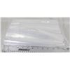 Image 1 : BAG OF 12X15" COMMERCIAL GRADE PLASTIC ZIP-UP BAGS