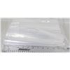 Image 1 : BAG OF 12X15" COMMERCIAL GRADE PLASTIC ZIP-UP BAGS