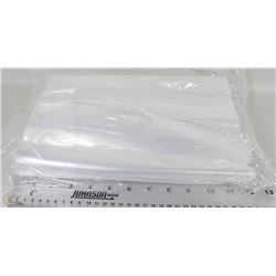 BAG OF 12X15" COMMERCIAL GRADE PLASTIC ZIP-UP BAGS