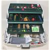 Image 1 : FISHING TACKLE BOX WITH ALL CONTENTS