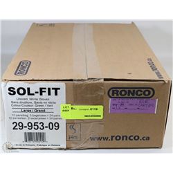 CASE OF LARGE NITRILE GLOVES