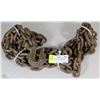 Image 1 : 10FT HEAVY DUTY CHAIN WITH HOOKS