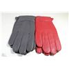 Image 1 : 2 PAIRS OF LADIES LEATHER GLOVES SIZE LARGE