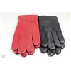 Image 1 : 2 PAIRS OF LADIES LEATHER GLOVES SIZE LARGE