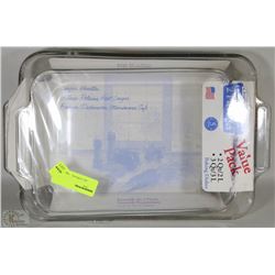 2PC SET ANCHOR HOCKING BAKING DISHES