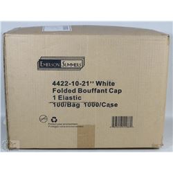 CASE OF1000  BOUFFANT CAPS