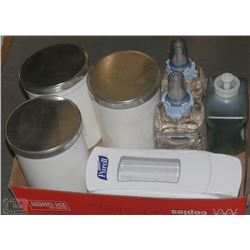 NEW 4  INDUSTRIAL MED CREAM/2 PURELL FOAM HAND RUB