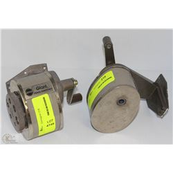 LOT OF TWO WALL MOUNT PENCIL SHARPENERS