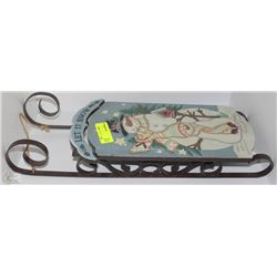 CHRISTMAS SLEIGH ORNAMENT