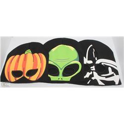 3 PACK OF GLOW IN THE DARK TOQUES