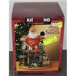 FABRIC MACHE SANTA