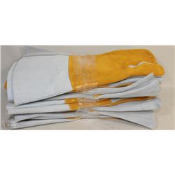 BUNDLE OF 5 PAIRS OF WELDING GLOVES