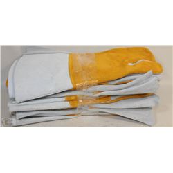 BUNDLE OF 5 PAIRS OF WELDING GLOVES