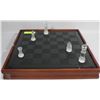 Image 1 : CHESS SET WITH GLASS PIECES