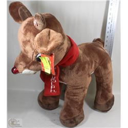 RUDOLF THE RED NOSE REINDEER LIGHT UP DECORATION