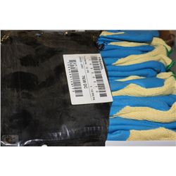 BUNDLE OF RUBBER COATED GLOVES