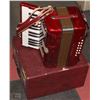 Image 1 : VINTAGE "CAMILLO JR" ACCORDION IN CASE