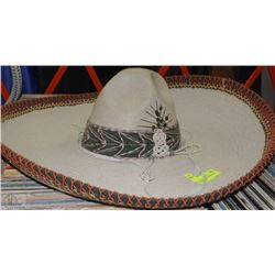 AUTHENTIC VINTAGE MEXICAN SOMBRERO