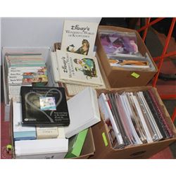 5 BOXES OF BOOKS, PHOTO ALBUMS, AND MORE!