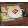 Image 1 : #11)BOX W/ ASSORTED ITEMS INCL NEW IN BOX WIRELESS