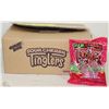 Image 1 : CASE OF 24 BAGS OF SOUR CHERRY TINGLERS