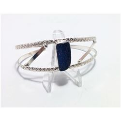 AUSTRALIAN TRIPLATE BLACK OPAL BRACELET