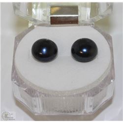 #55-FRESH WATER PEARL .925 SOLID SILVER EARRINGS