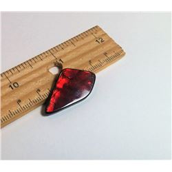 RED FIRE AMMOLITE GEMSTONE