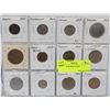 Image 1 : LOT OF 12 WORLD COINS