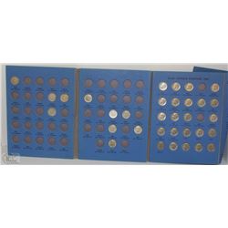 DIME BOOKLET WITH 33 US DIMES FROM 1946 - 1976