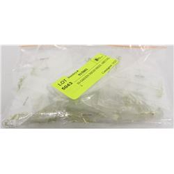 BAG OF 50 GREEN HIGH HEEL METAL CHARMS