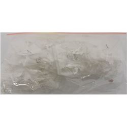 BAG OF 50 WHITE DOVE METAL CHARMS