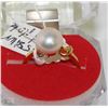 Image 1 : #62-FRESH WATER PEARL .925 SOLID SILVER RING