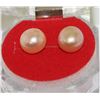 Image 1 : #56-FRESH WATER PEARL .925 SOLID SILVER EARRINGS