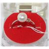 Image 1 : #59-FRESH WATER PEARL .925 SOLID SILVER RING