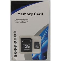 NEW 32GB MICRO SD CARD WITH ADAPTOR