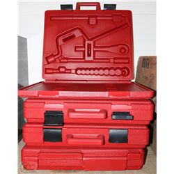 LOT OF 4 STANLEY PROTO SPECIALTY TOOL CARRY CASES