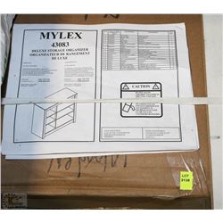 MYLEX MODEL 43083 DELUXE STORAGE ORGANIZER