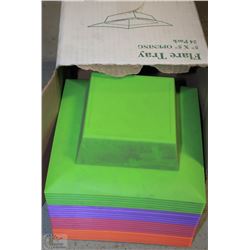 BOX OF 24 FLARE TRAYS