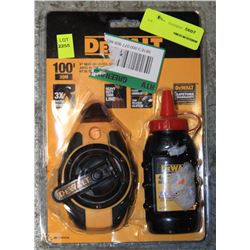 DEWALT 100FT GEAR CHALK REEL KIT